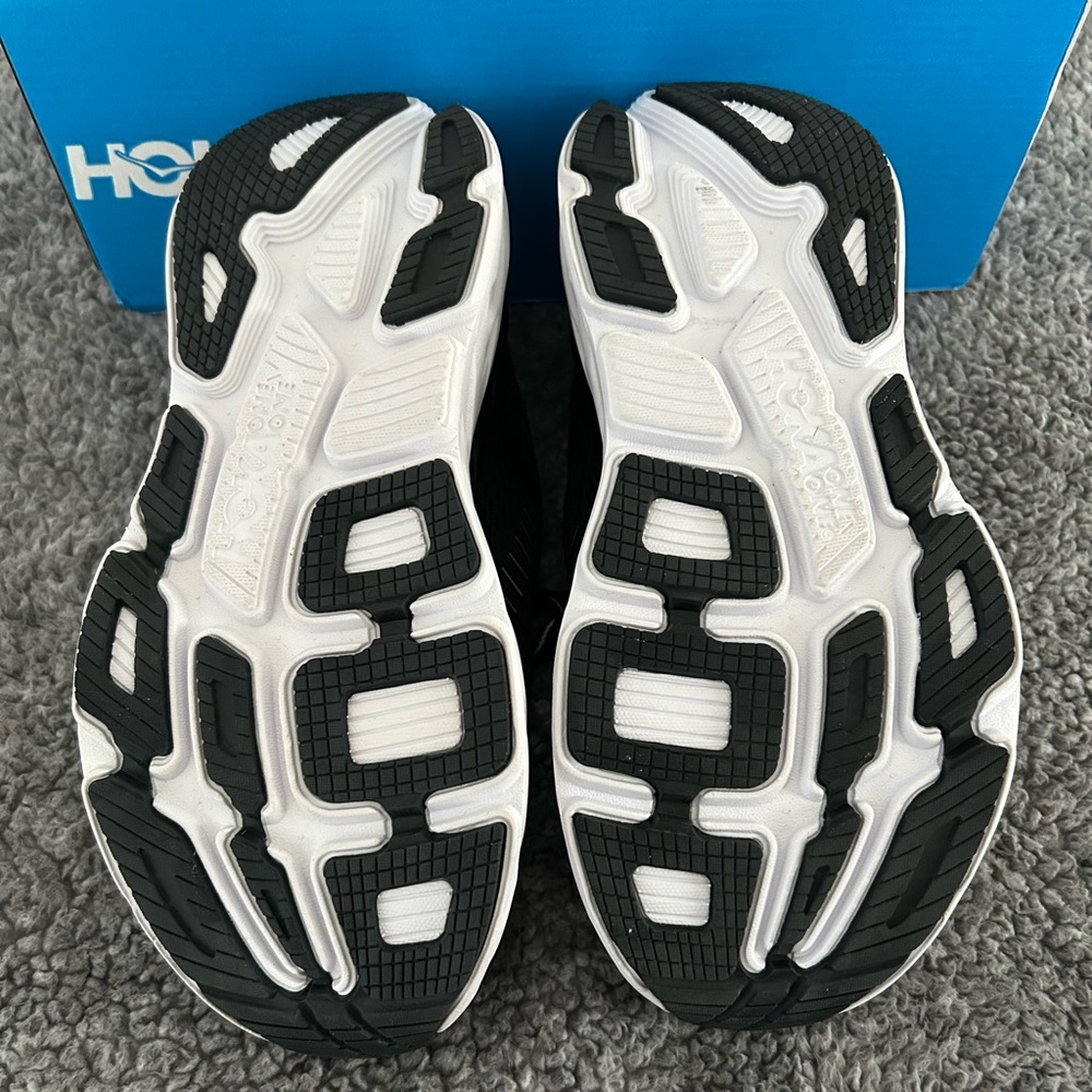 NEW Hoka One One Black Athletic Shoes - Picture 5 of 6